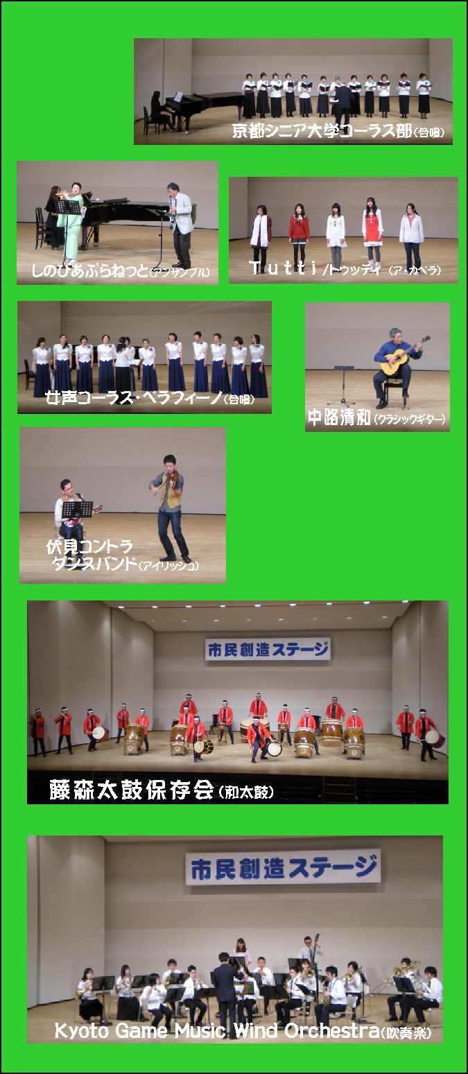 市民創造ステージ本番画像