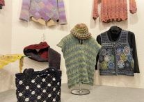 ギャラリーエコム「楽しい手編み」開催中