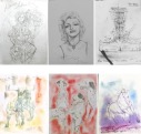 ギャラリーエコム<br>「MASAさんのらくがき 展」開催中